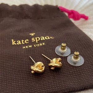Kate Spade Sailor knot earrings